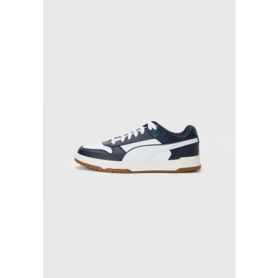 Afbeelding van PUMA Rbd Game Low Sneakers, uniseks, laag, marineblauw, wit, donkere mirte