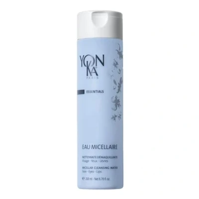 Afbeelding van Yon Ka Micellair water voor make up, 200 ml, zachte gezichtsreiniger en upremover, alle huidtypes, zonder uitspoelen, blauwe immortelle etherische oliën van roos kamille