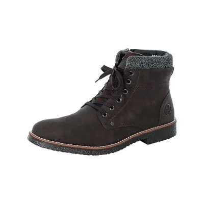 Afbeelding van Rieker Veterboots, Heren, Maat: 42, Moro/granit Imitatieleer/ textiel
