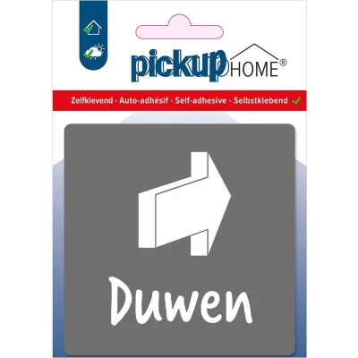 Afbeelding van Route Acryl Duwen grijs Pickup