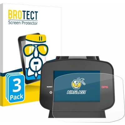 Afbeelding van BROTECT Screenprotector voor PowaKaddy FX7 GPS 3.5&quot; Folie Beschermfolie Beschermglas transparant (3 Stuks)