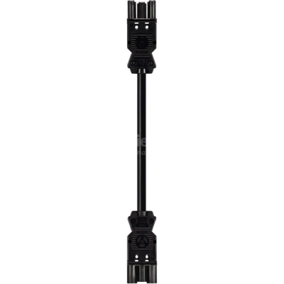 Afbeelding van Wieland Koppelsnoer GST18 3 (v) naar (m) 3G1,50mm² 2 meter Zwart