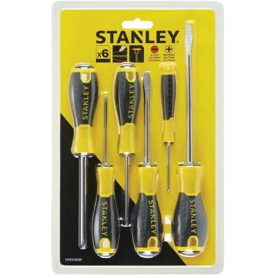 Afbeelding van Stanley STHT0 60208 Schroevendraaierset Essential 6 delig klein