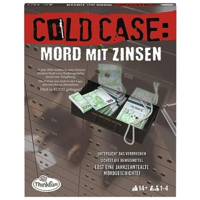 Afbeelding van Thinkfun ColdCase: Moord met belangstelling D (Duits)