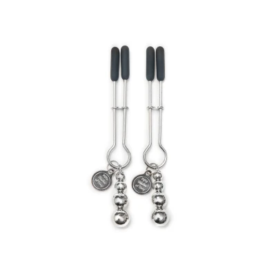Afbeelding van Fifty Shades Of grey Tepelklemmen The Pinch Zwart/Zilver