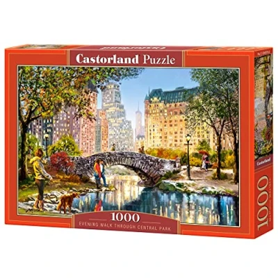 Afbeelding van Castorland Evening Walk Through Central Park 1000 stukjes
