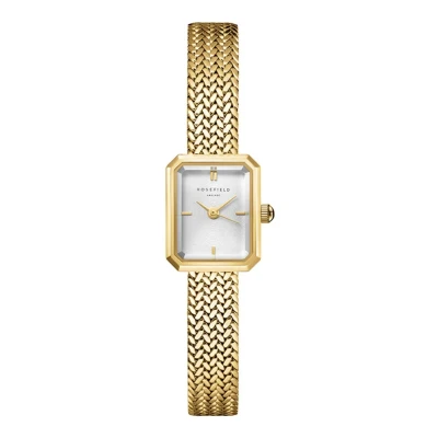 Afbeelding van Rosefield dames Mini Octagon horloge MWGMG M01 in de kleur Goud