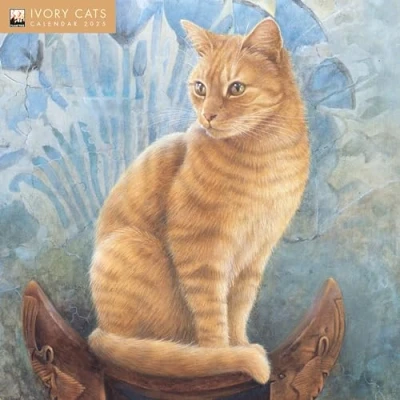 Afbeelding van Kalender 2025 30x30 IVORY CATS