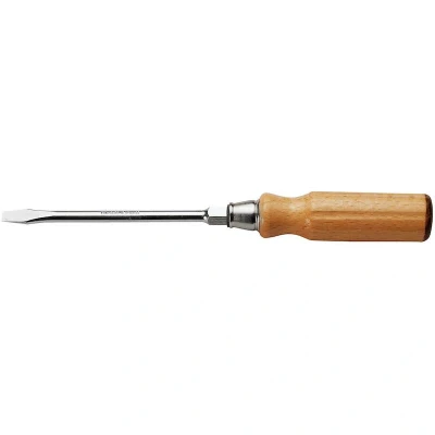 Image de FACOM ATHH.4X90 tournevis avec manche en bois pour vis à fente lame forgée 6 côtés