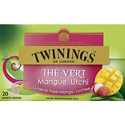 Afbeelding van Twinings Groene Thee Mango Lychee, 20 Stuk, Units