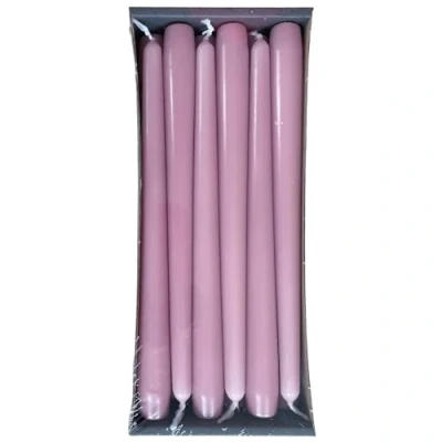 Afbeelding van Nordring 12 stuks conische kaarsen 2,3 cm x 25 hoog, lila