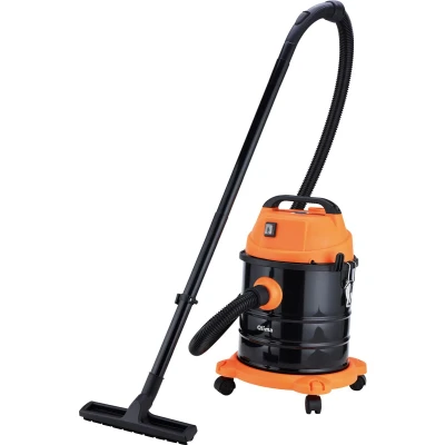 Afbeelding van Qlima WDZ 520 Alleszuiger Zwart/Oranje 1200 Watt Opvangbak 20 L Zakloos Nat en Droogzuiger