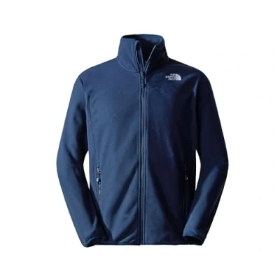Afbeelding van The North Face Glacier FULL ZIP Fleecejas, Heren, Maat: Small, Summit navy