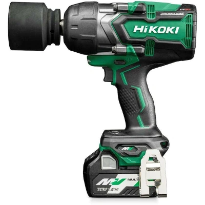 Afbeelding van HIKOKI WR36DFWRZ 36V accu slagmoeraanzetter 1.900 Nm 2.400 3/4&quot; in HSC III koffer (2x 2,5Ah mv + lader)
