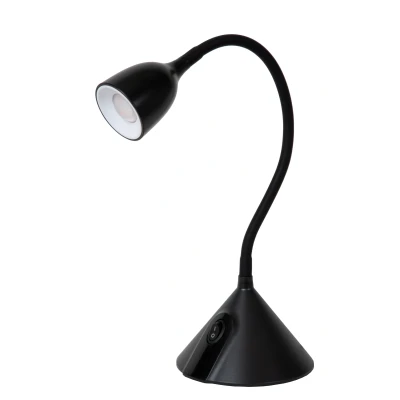 Afbeelding van Lucide MILO Bureaulamp Ø 12,8 cm LED 1x3,2W 3000K Zwart