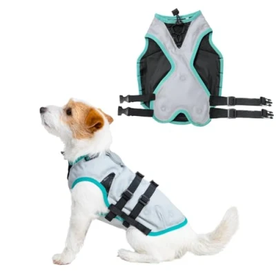 Afbeelding van Suitical DRY Cooling Vest Hond: Maat XS Zilver
