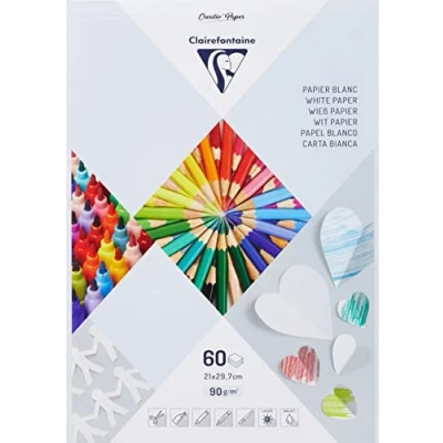 Afbeelding van CLAIRFTN BLOC LOISIR DESSIN A4 60F90G