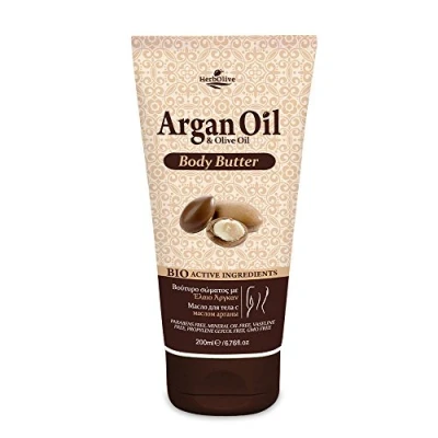 Afbeelding van HerbOlive Body Boter *Arganolie &amp; Olijfolie* 200ml