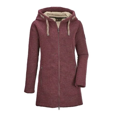 Afbeelding van Killtec dames vest Gevoerd knitted/gebreid 37640 rood maat 40