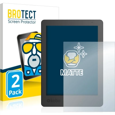 Afbeelding van BROTECT Screenprotector voor Kobo Aura Edition 2 Folie Beschermfolie matte (2 Stuks)
