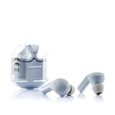 Afbeelding van Draadloze Hoofdtelefoon met Oplaadetui Grey InnovaGoods