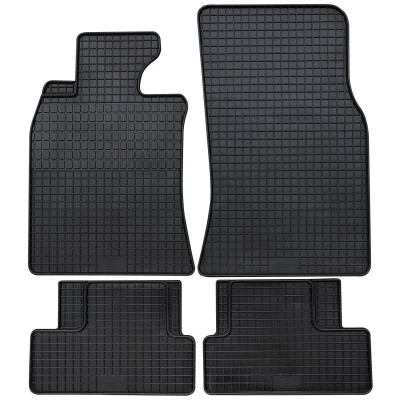 Afbeelding van Petex 16810 Vloermatset Rubber voor en achter 4 zwart MINI: Hatchback