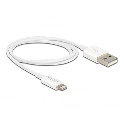 Afbeelding van DeLOCK 83001, 0,15 m, USB A, Micro B/Lightning/Apple 30 pin, Mannelijk, Wit