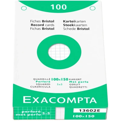 Afbeelding van Exacompta 13602E 10x ETUI 100 F.BRISTOL B