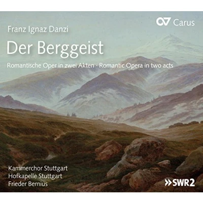 Afbeelding van Kammerchor Stuttgart, Hofkapelle Frieder Bernius Danzi: Der Berggeist (CD)