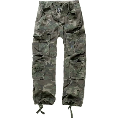 Afbeelding van Brandit PURE Vintage Cargobroek, Heren, Maat: XL, Olive camo