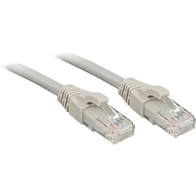 Afbeelding van LINDY 48010 RJ45 Netwerkkabel, patchkabel CAT 6 U/UTP 30.00 m Grijs 1 stuk(s)