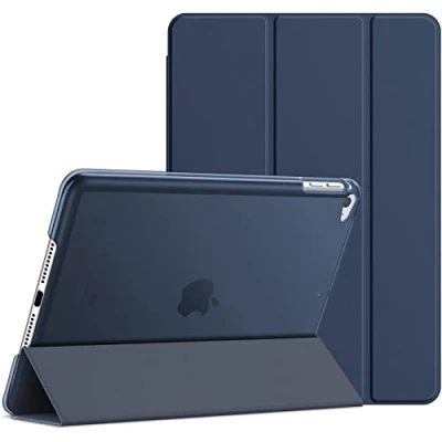Afbeelding van JETech beschermhoes voor iPad Mini 4, met standaard en automatische slaap /wekfunctie (marineblauw)