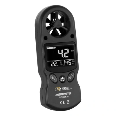 Afbeelding van PCE Instruments AM 30 Windmeter 0.1 tot m/s Met temperatuurmeting
