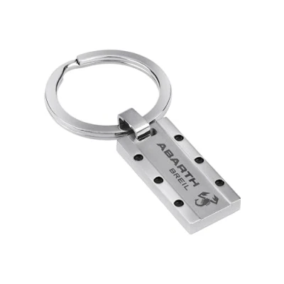 Afbeelding van Breil Abarth Sleutelhanger silvercoloured, Heren, Maat: One Size, Silver coloured