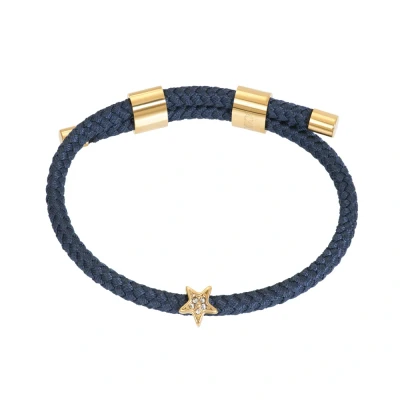 Afbeelding van iXXXi Jewelry Cozy Star Blauw Dames Armband One Size