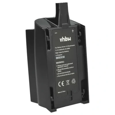 Afbeelding van vhbw 1 batterij compatibel met Parrot Bebop drone multicopter quadcopter (2300 mAh, 11,1 V, Li polymeer)