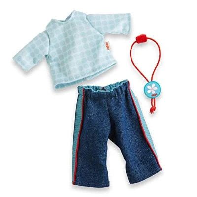 Afbeelding van HABA Kledingset Jeans, 32 cm