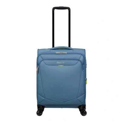Afbeelding van American Tourister Summerride Spinner S Exp TSA coronet blue Zachte koffer