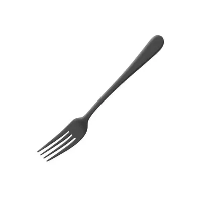 Afbeelding van Vorkenset Amefa Austin Negro (12 pcs) Zwart Metaal 20,7 cm Stuks)