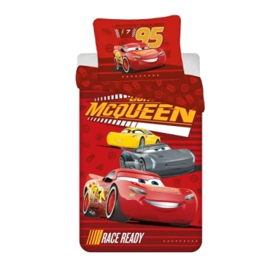Afbeelding van Beddengoed Disney Cars Race Ready, dekbedovertrek 140 x 200 cm + kussensloop