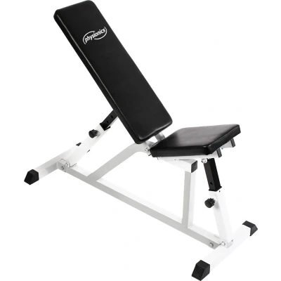 Afbeelding van Physionics Verstelbare Halterbank Buiktrainer Fitnessbank Antislip Staal Trainingsapparaat