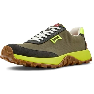 Afbeelding van Camper Drift Trail Sneakers laag, Heren, Maat: 40, Mittelgrün Textiel