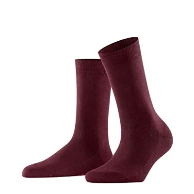 Afbeelding van Falke dames Sokken in katoenblend de kleur Roestbruin, maat: 39/42