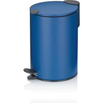 Afbeelding van Pedaal Afvalemmer, 3 L, Oceaan Blauw Kela Mats