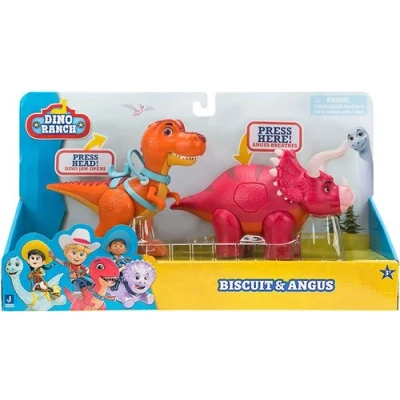 Afbeelding van Dino Ranch DNR0008 Deluxe Pack Biscuit en Angus speelgoed vanaf 3 jaar, meerkleurig