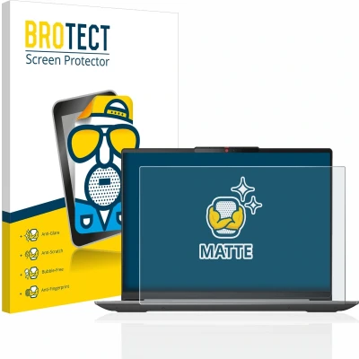 Afbeelding van BROTECT Screenprotector voor Lenovo IdeaPad Slim 5i Gen 8 14&quot; Folie Beschermfolie matte