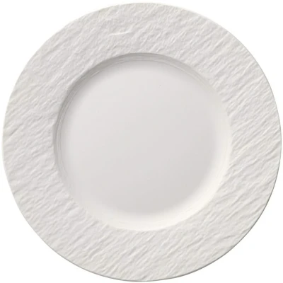 Afbeelding van Villeroy &amp; Boch Ontbijtbord Manufacture Rock Wit ø 22 cm