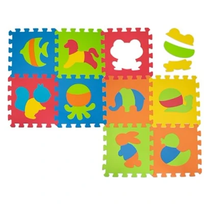 Afbeelding van TEOREMA Puzzelmat, 9 stuks dieren