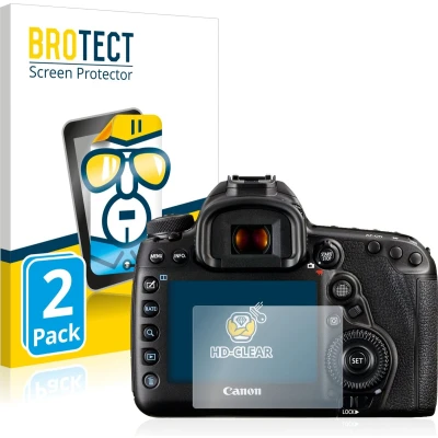 Afbeelding van BROTECT Screenprotector voor Canon EOS 5D Mark IV Folie Beschermfolie transparant (2 Stuks)