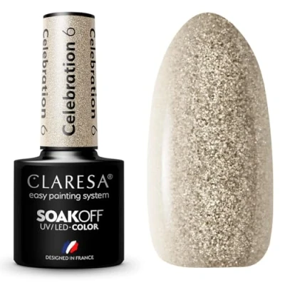 Afbeelding van Claresa UV Nagellak, 5ml 6 stuks